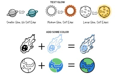 Celestial Doodle by digitalplannerland — Dingbats Font — thumbnail 6