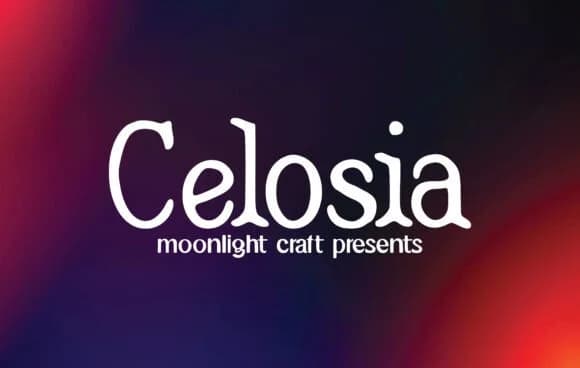 Celosia by moonlight craft — Slab Serif Font