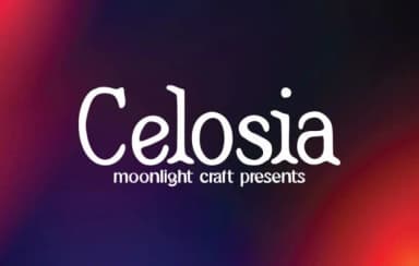 Celosia by moonlight craft — Slab Serif Font — thumbnail 1