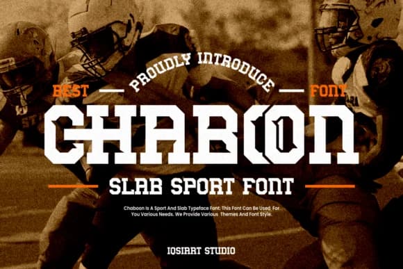 Chaboon by IqsiartStudio — Slab Serif Font