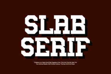 Chaboon by IqsiartStudio — Slab Serif Font — thumbnail 3