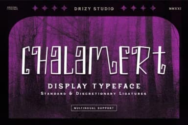 Chalamert by Drizy Studio — Slab Serif Font — thumbnail 1