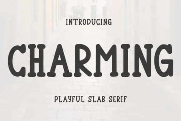 Charming by Letterayu — Slab Serif Font