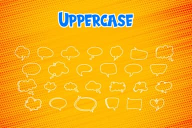 Chat Bubble by Letterayu — Dingbats Font — thumbnail 3