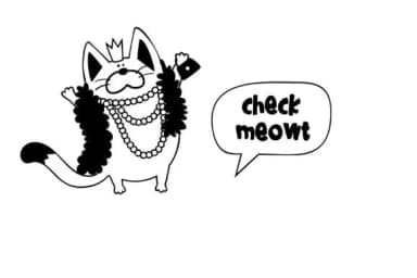 Check Meowt Dingbats by Illustration Ink — Dingbats Font — thumbnail 5