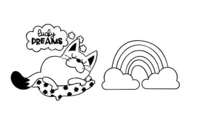 Check Meowt Dingbats by Illustration Ink — Dingbats Font — thumbnail 7