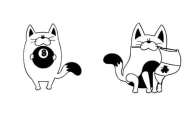 Check Meowt Dingbats by Illustration Ink — Dingbats Font — thumbnail 8