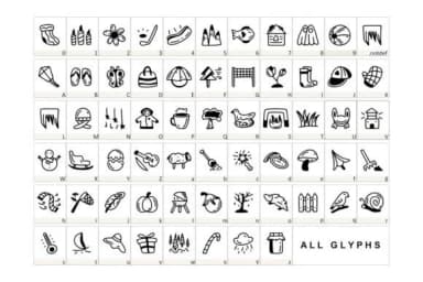 Cheerful by YandiDesigns — Dingbats Font — thumbnail 2