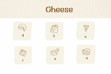 Cheese by Ketsarin — Dingbats Font — thumbnail 4