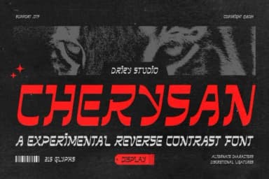 Cherysan by Drizy Studio — Slab Serif Font — thumbnail 1