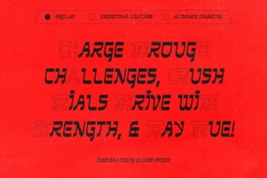 Cherysan by Drizy Studio — Slab Serif Font — thumbnail 2