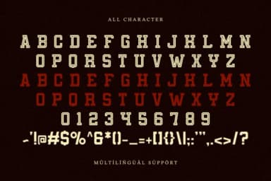 Chicago Varsity by Almairatype Studio — Slab Serif Font — thumbnail 2