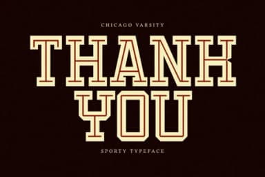 Chicago Varsity by Almairatype Studio — Slab Serif Font — thumbnail 6