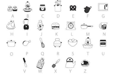 Chicken Dingbats by Illustration Ink — Dingbats Font — thumbnail 3