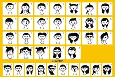 Childtoon by edywiyonopp — Dingbats Font — thumbnail 2