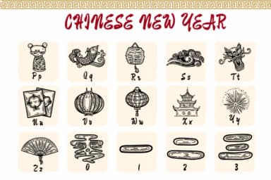 Chinese New Year by Suphitchaya — Dingbats Font — thumbnail 3