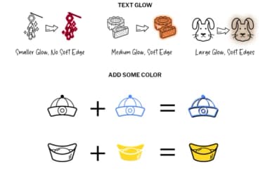 Chinese New Year Doodle by digitalplannerland — Dingbats Font — thumbnail 5