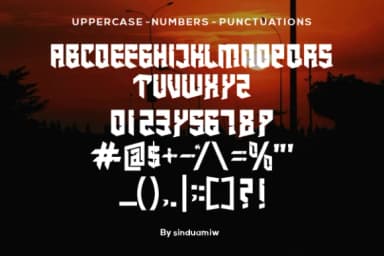 Chougi by sinduamiw — Slab Serif Font — thumbnail 2