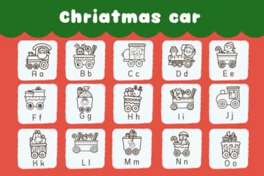 Chriatmas Car by Natchuta — Dingbats Font — thumbnail 2