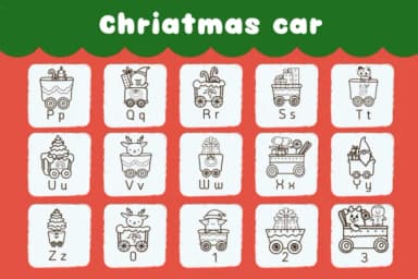 Chriatmas Car by Natchuta — Dingbats Font — thumbnail 3