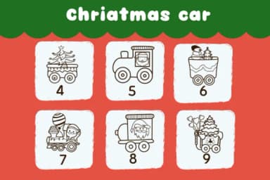 Chriatmas Car by Natchuta — Dingbats Font — thumbnail 4