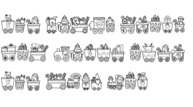 Chriatmas Car by Natchuta — Dingbats Font — thumbnail 8