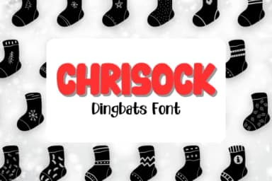 Chrisock by Eystore — Dingbats Font — thumbnail 1