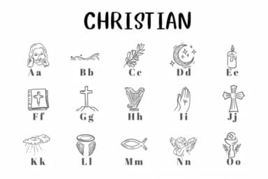 Christian by CHANOK — Dingbats Font — thumbnail 2