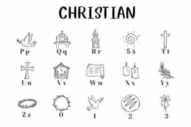 Christian by CHANOK — Dingbats Font — thumbnail 3