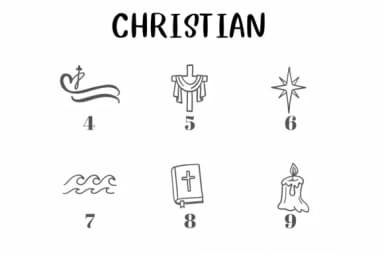 Christian by CHANOK — Dingbats Font — thumbnail 4