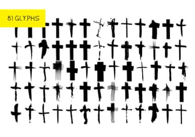 BM Graphics - Christian Crosses by GraphicsBam Fonts — Dingbats Font — thumbnail 2