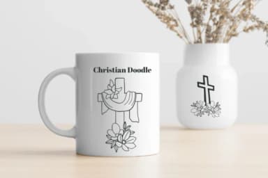 Christian Doodle by Suphitchaya — Dingbats Font — thumbnail 8