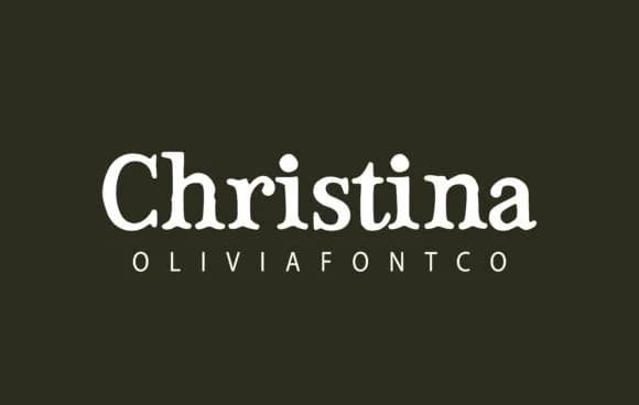 Christina by OliviaFontCo — Slab Serif Font