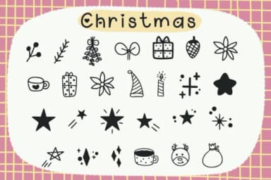Christmas by Foam-Design Store — Dingbats Font — thumbnail 2