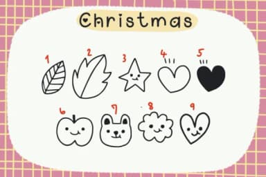 Christmas by Foam-Design Store — Dingbats Font — thumbnail 3