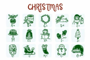 Christmas by Suphitchaya — Dingbats Font — thumbnail 2