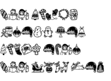 Christmas by Suphitchaya — Dingbats Font — thumbnail 8