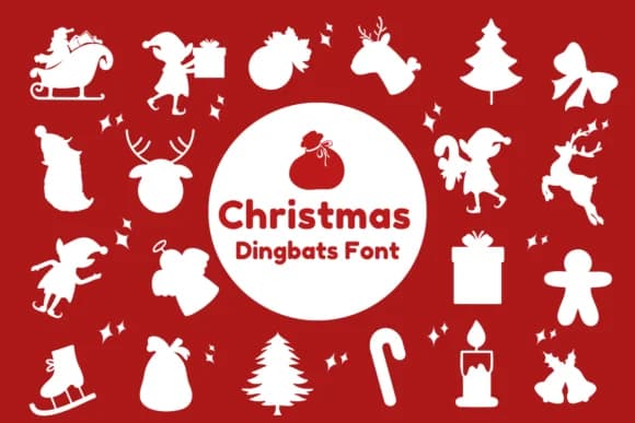 Christmas by Nun Sukhwan — Dingbats Font