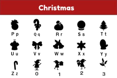 Christmas by Nun Sukhwan — Dingbats Font — thumbnail 6