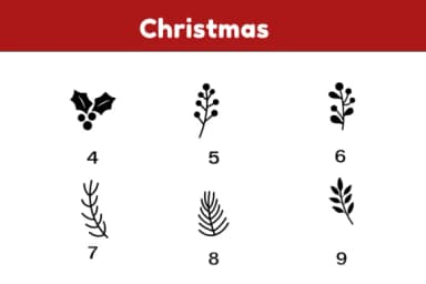 Christmas by Nun Sukhwan — Dingbats Font — thumbnail 7
