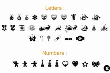 Christmas by grafikestelle — Dingbats Font — thumbnail 4