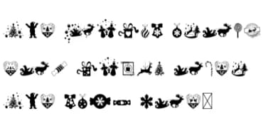 Christmas by grafikestelle — Dingbats Font — thumbnail 7