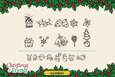 Christmas and Friends by onoborgol — Dingbats Font — thumbnail 4