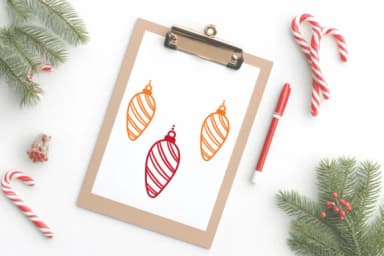 Christmas Ball by CHANOK — Dingbats Font — thumbnail 6