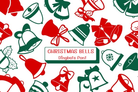 Christmas Bell by Ketsarin — Dingbats Font