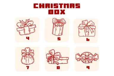 Christmas Box by Suphitchaya — Dingbats Font — thumbnail 4
