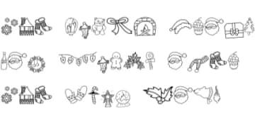 Christmas Box by edywiyonopp — Dingbats Font — thumbnail 5