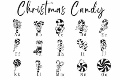 Christmas Candy by Suphitchaya — Dingbats Font — thumbnail 2