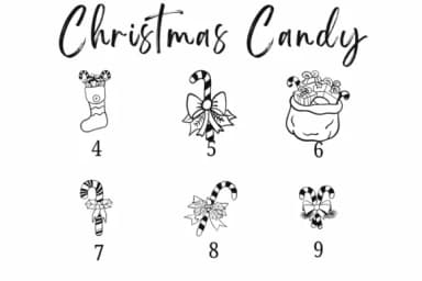 Christmas Candy by Suphitchaya — Dingbats Font — thumbnail 4