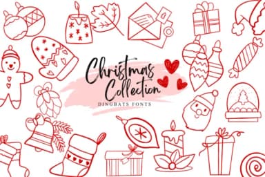 Christmas Collection by Suphitchaya — Dingbats Font — thumbnail 1